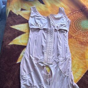 Women's Cream Shapewear Bodysuit